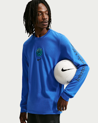 Inter Milan Men's Nike Soccer Long-Sleeve T-Shirt. Nike.com